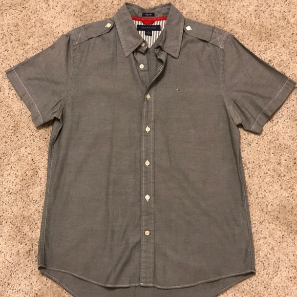 Tommy Hilfiger Slim Fit Oxford Shirt - Picture 1 of 3